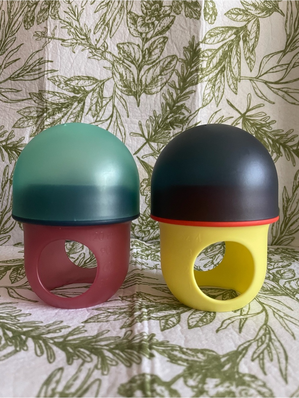 Boon OBO Replacement Part Bottles, Rims, Dome Lids Set Bundle 6pc *